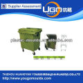 Plastic injection rubbish can mould 120l dustbin moulding machinery